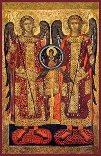 Икона Гавриил и Михаил Архангелы 21784