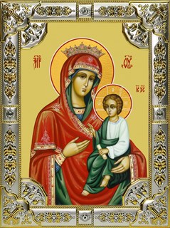Икона Скоропослушница, икона Божией Матери, 18х24 см 21818