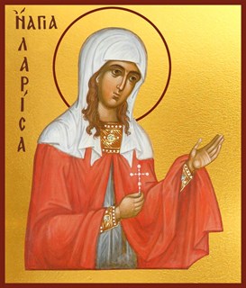 Икона Лариса Готфская, святая мученица 21939