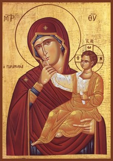 Икона Ватопедская икона Божией Матери 22119
