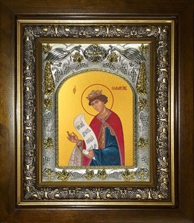 Икона Соломон праотец, в киоте 20х24 см 22126