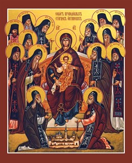 Икона Собор преподобных старцев Оптинских 22140