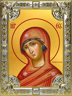 Икона Огневидная икона Божией Матери, 18х24 см 22156