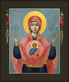 Знамение, икона Божией Матери 22193