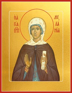 Икона Мелания Римляныня преподобная 22324