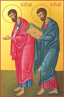 Икона Лука и Марк апостолы 22343