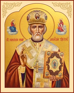 Икона Николай чудотворец, архиепископ Мир Ликийских, святитель 22389