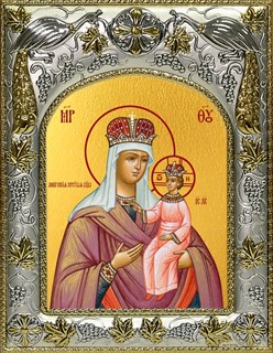 Икона Любечская икона Божией Матери, 14х18 см 22435