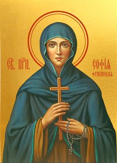 Икона София Фракийская, преподобная 22458