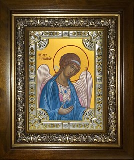 Икона Гавриил Архангел, в киоте 24х30 см 22472