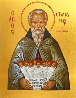 Икона Стилиан преподобный 22516