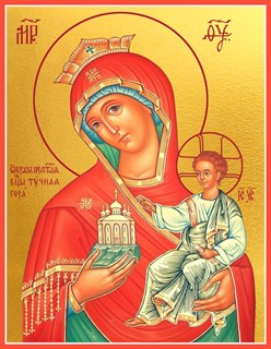 Икона Тучная гора, икона Божией Матери 22562