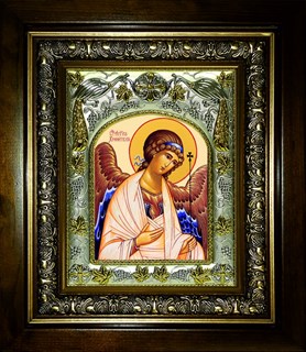 Икона Ангел Хранитель, в киоте 20х24 см 22615