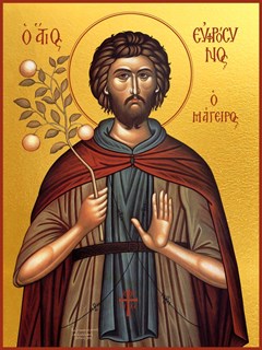 Икона Евфросин Палестинский, повар, преподобный 22622