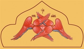 Икона Серафим Шестикрылый 22635