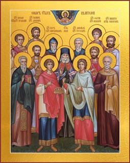 Икона Собор святых целителей, купить 22642