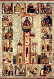 Икона Семён (Симеон) Столпник преподобный 22727