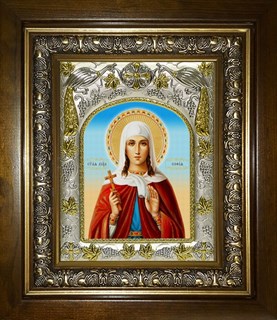 Икона София мученица, в киоте 20х24 см 22731