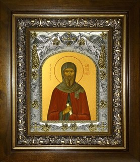 Икона Антоний Великий, преподобный, в киоте 20х24 см 22763