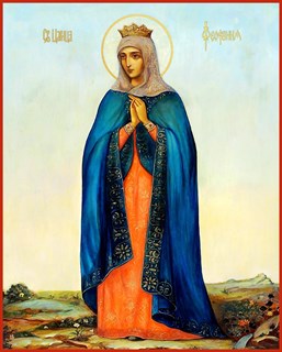 Икона Феофания царица, блаженная 22858