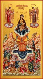 Живоносный источник икона Божией Матери 22872