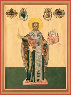 Икона Николай чудотворец, архиепископ Мир Ликийских, святитель 22934