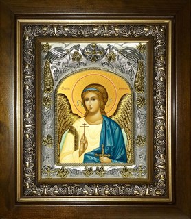Икона Ангел Хранитель, в киоте 20х24 см 22964