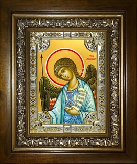 Икона Ангел Хранитель, в киоте 24х30 см 22977