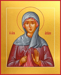 Икона Агапия Аквилейская 22979