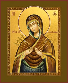 Семистрельная икона Божией Матери 23025