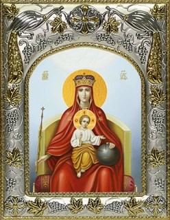 Икона Державная икона Божией Матери, 14х18 см 23031