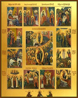 Икона Двенадцать Праздников 23141