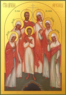 Икона Царственные страстотерпцы 23161