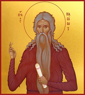 Икона Макарий (Макар) Великий, Египетский преподобный 23169