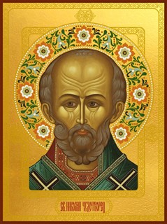 Икона Николай чудотворец, архиепископ Мир Ликийских, святитель 23185
