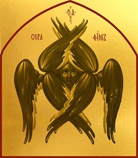 Икона Серафим Шестикрылый 23193