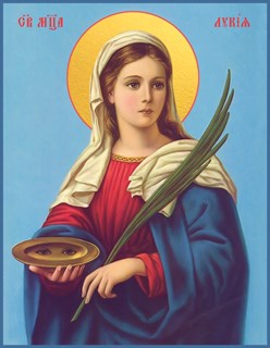 Икона Лукия Сиракузская, мученица 23200