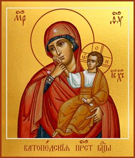 Икона Ватопедская икона Божией Матери 23219