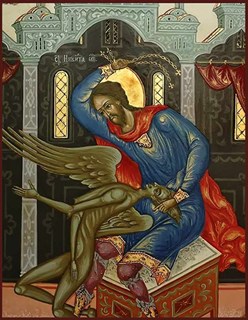 Икона Святой Мученик Никита Бесогон 23234