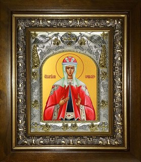 Икона София Суздальская, в киоте 20х24 см 23236