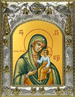 Икона Виленская икона Божьей Матери, 14х18 см 23237