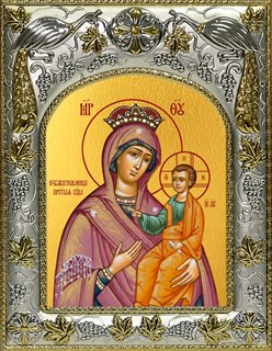Икона Избавительница, икона Божией Матери, 14х18 см 23266