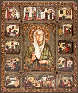 Икона Матрона Московская Блаженная 23282