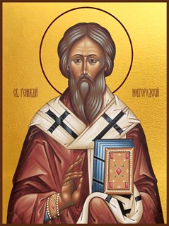 Икона Геннадий архиепископ Новгородский, святитель 23304