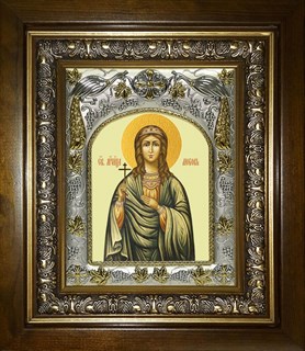Икона Любовь мученица, в киоте 20х24 см 23356