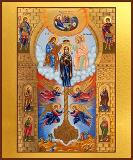 Икона Ключ вразумления, икона Божией Матери 23374