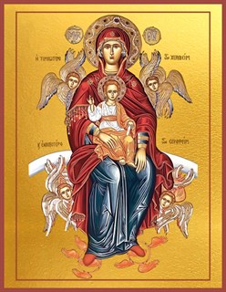 Честнейшая Херувим икона Божией Матери 23393