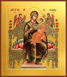 Икона Всецарица икона Божией Матери 23418
