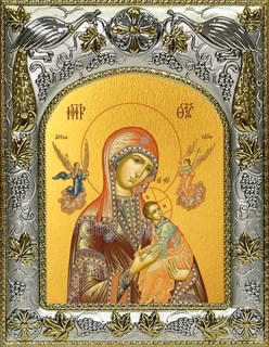 Икона Страстная икона Божией Матери, 14х18 см 23441