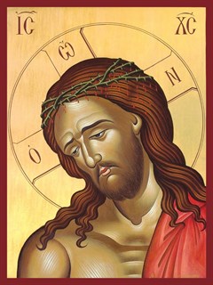 Икона Христос в терновом венце 23527